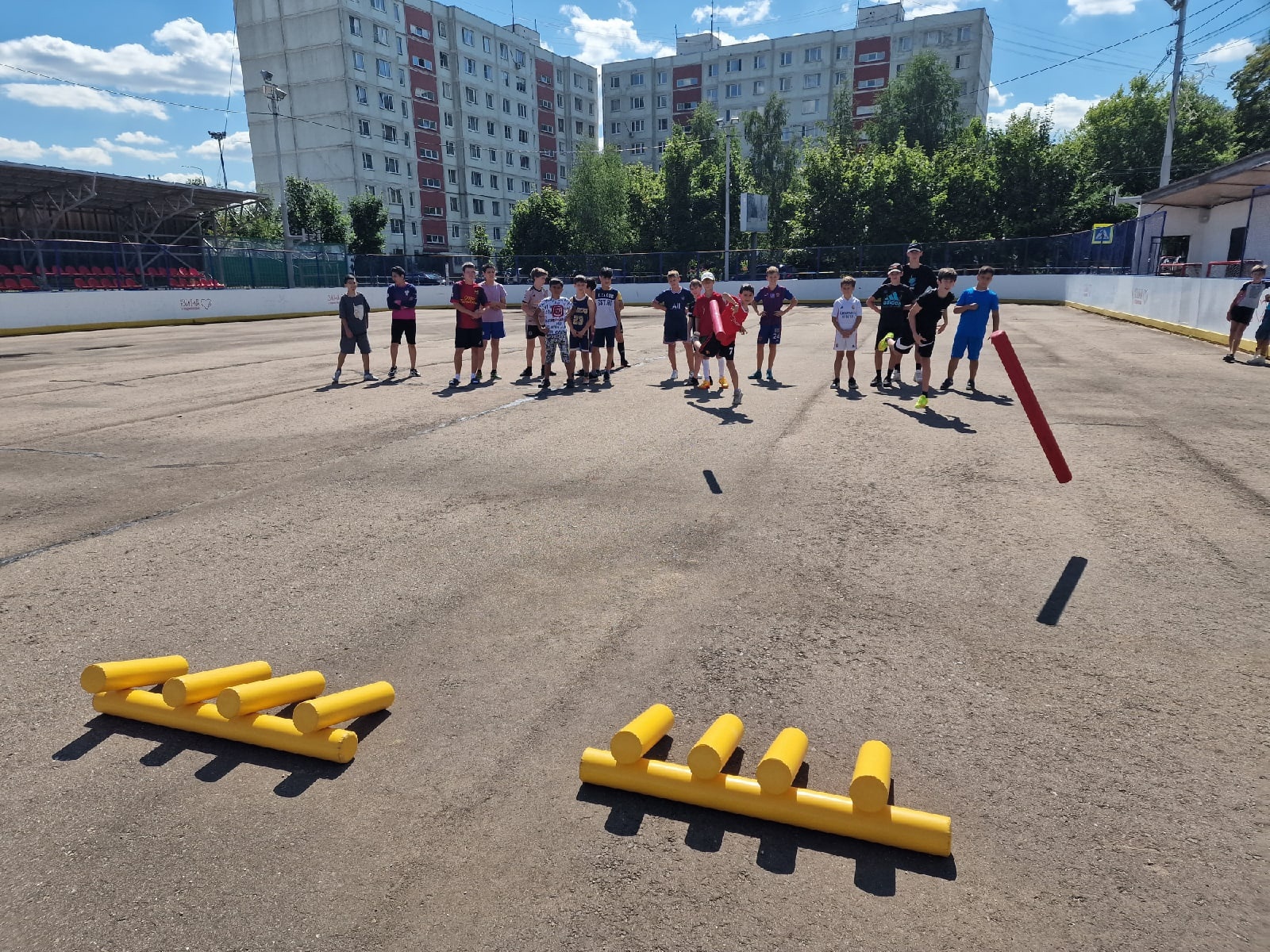 13 августа на хоккейной площадке Горки-2 прошла спортивная игра 