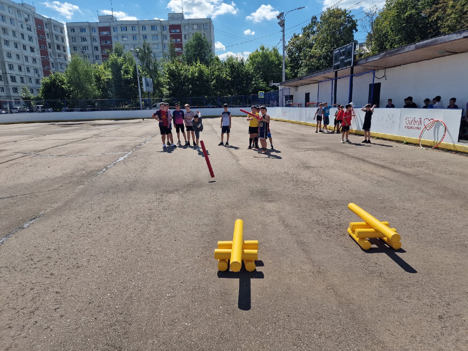 13 августа на хоккейной площадке Горки-2 прошла спортивная игра 