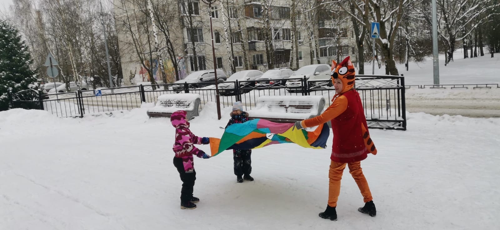 10 декабря в Доме Молодёжи прошли Зимние забавы!